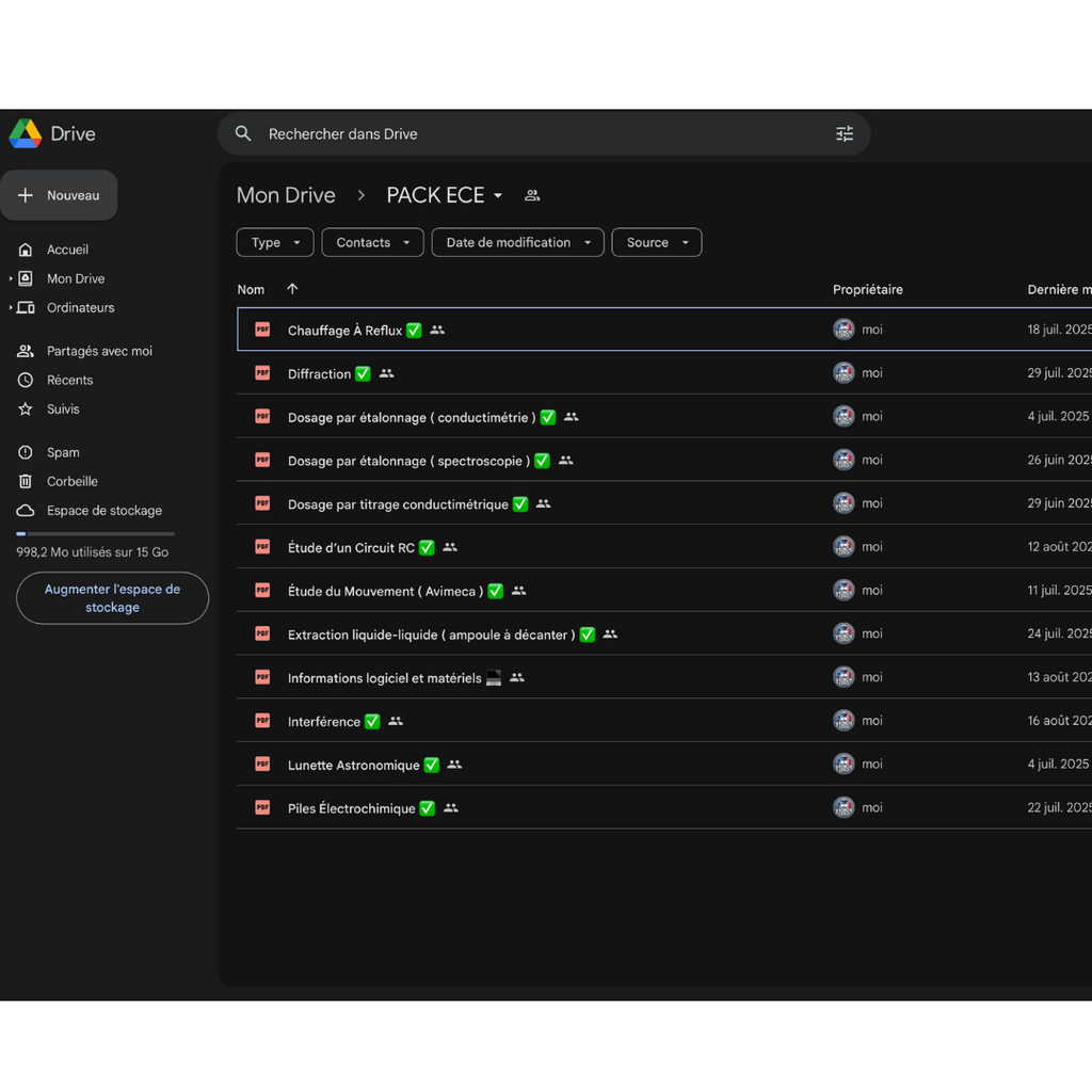DOUBLE PACK REUSSITE ( PHYSIQUE + ECE )