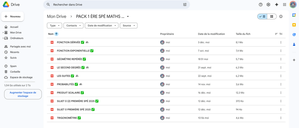 PACK PREMIERE ( MATHS )